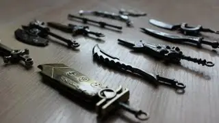 IRL Mini League of Legends Weapons