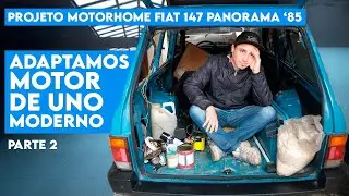 MOTORHOME FIAT 147 PANORAMA COM MOTOR DE UNO FIRE