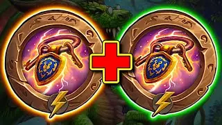 Double Keychain is BROKEN with Dragons! | Hearthstone Battlegrounds