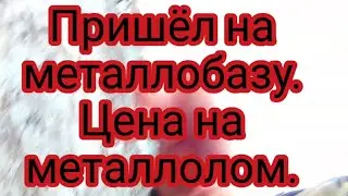 ЦЕНА НА МЕТАЛЛОЛОМ РАСТЁТ.