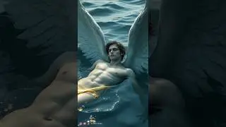 Artificial Intelligence short film The Mysterious Story of the Angel Lost in the Depths of the Water