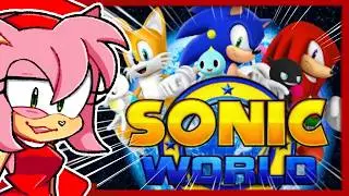 AMY PLAYS Sonic World While answering JUICY questions! 😱