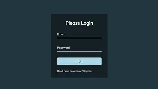 Create an Animated Login Form with HTML CSS & JS || Stylish & Responsive 