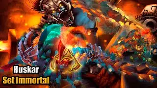 Dota 2 Huskar Best Set Immortal - 2022 Draca Maw + Searing Dominator + The Spoils of Dezun