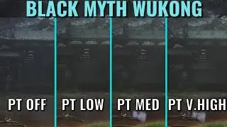 Black Myth Wukong - Path Tracing On vs Off - RTX 3070 - 1440p