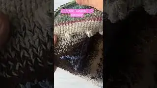 Вяжу скандинавский платок. 
