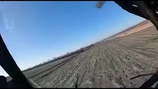 Кадры сбития украинского Ми-8 с борта следовавшего за ним Ми-8 в районе с.Тоненькое,