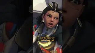 Is Illari from Overwatch throwing shade? 