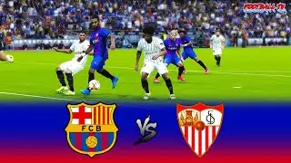 PES 2021 | Barcelona vs Sevilla | La Liga 2021/22 | Match Gameplay