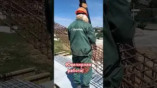 Каркас на балку #строительство #стройка #монолит #монтаж #бетон #одесса #shorts #construction #топ