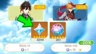 3240+ FREEMOGEMS AGAIN!! FOR Zhongli, Tartaglia, Wriothesley and Neuvillette | Genshin Impact