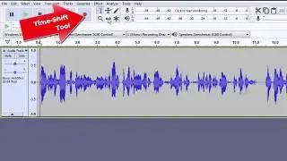 Audacity Time-Shift Tool: How to Add a Music Track to a Finished Recording