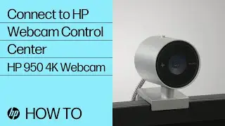 Connect the HP 950 4K Webcam to HP Webcam Control Center | HP Computers | HP Support