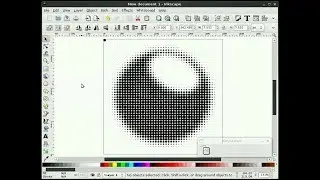 heathenX Inkscape Tutorials: episode 068 - Creating halftones