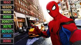 Spider-Man Remastered | GTX 1650 | 1650 Super | RTX 3050 | 3060 3060Ti | 3070  3070Ti | 3080  3090 |