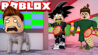 FUJA DO VÍRUS ZUMBI NO PET ESCAPE DO ROBLOX!