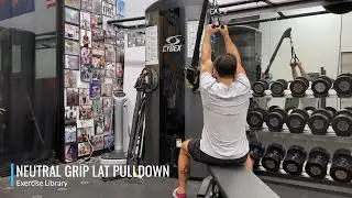 Neutral Grip Lat Pulldown