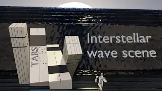 INTERSTELLA WAVE-SCENE - FLUID AND SMOKE SIMULATION - BLENDER 2.29