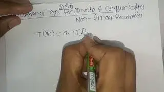 Lectute 20  Some Recurrences for Linear and Non Linear Problems