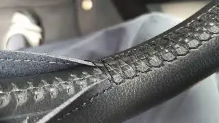 Обшиваем руль Volkswagen Passat