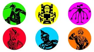 SKIBIDI TOILET : Ultraman Zero, Ultraman Ginga, Ultraman Geed, Siren Head, Chainsaw Man, Ultraman