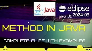 methods in Java || complete guide with examples