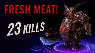 Butcher 23 Kills Win - Heroes of the Storm