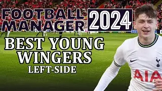 Best young left wingers in Football Manager 2024 | FM24 - left wingers wonderkids
