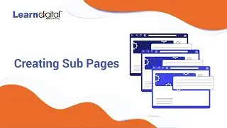 How to Create the Sub Pages of a Website || Creating sub pages