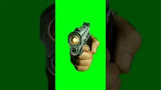 Gunshot Fire green Screen video VFX | Chroma Key