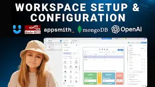 Setup UBOS Workspace for CRUD App: Environment Variable, Node-RED, Appsmith, MongoDB & Open AI API
