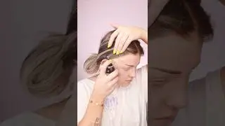 Gluing hair to my BALD head