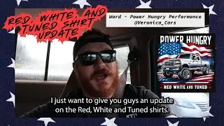 Red, White, and Tuned Shirt Update!
