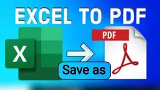 How to convert Excel file to PDF | Excel to PDF offline | Excel file convert 