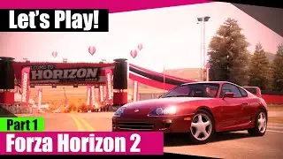 Let's Play: Forza Horizon 2 - Part 1 [No Commentary]