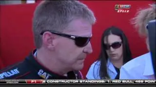 2010 NASCAR Texas Jeff Gordon vs Jeff Burton Driver Interviews