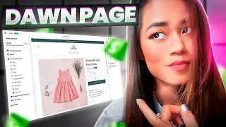 How to  create a product landing page on  DAWN theme | shopify 2024