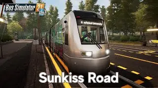 Sunkiss Road - Angel Shores Tram Extension Quest - Bus Simulator 21 - #9