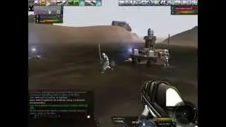 Entropia, Oil Rig Fight #5 (RAW footage)