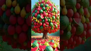 Easy and fast techniques for planting and growing hybrid fruit trees of watermelon and guava.