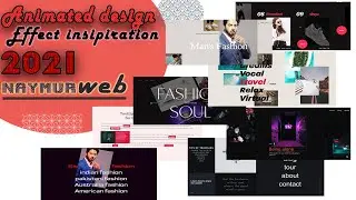 web animation effect inspiration in 2021 || html css js || naymurweb