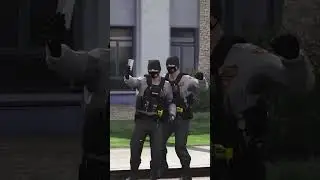 Polisi Beraksi Lagi! Yel Yel! GTA 5 #shorts