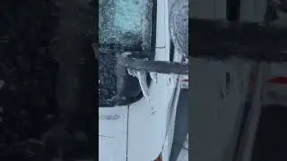 RV in a blizzard