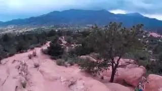 США Америка. Сады Богов. Колорадо. USA Colorado