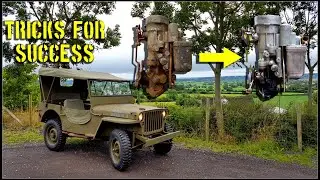 Making the Willys jeep WO Carter Carburetor work properly Part 3, Secrets! WW2 539S