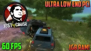 Just Cause 1 Lag & Stutter Fixed! | Ultra Low End PCs |
