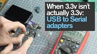 When 3.3v isnt actually 3.3v: USB to Serial adapters