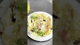 Омлет с беконом 