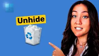 How to unhide recycle bin in windows 11