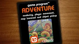MonoGame - Atari Adventure - Screen, Player, Map Traversal and Object Pickup